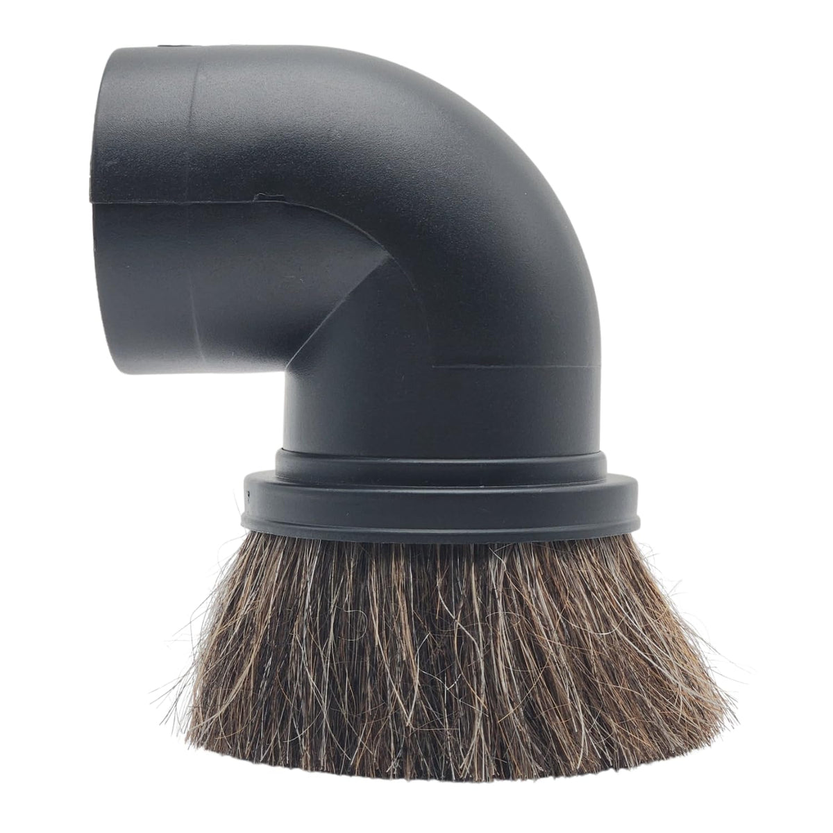 Round Dusting Brush Tool Attachment for Shop Vacs 2 1/2 Inch Wet/Dry Vacuum Hose: Perfect for Cleaning Furniture, Blinds, Car Interiors- 2.5'' Replacement Shop Vacuum Accessories