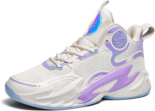 Boys Basketball Shoes Breathable Indoor Athletic Shoes Youth Outdoor Fashion Sneakers Comfortable Basketball Shoes for Girls