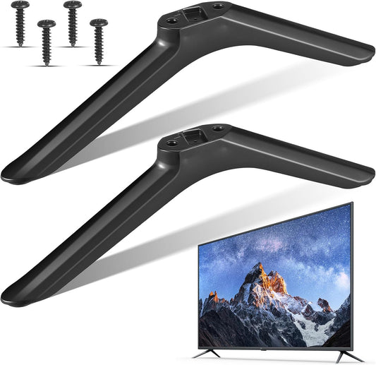 32 Inch BESPORTBLE Universal Tv Stand Legs Replacement with Screws, Tabletop Tv Base Pedestal Feet, Monitors