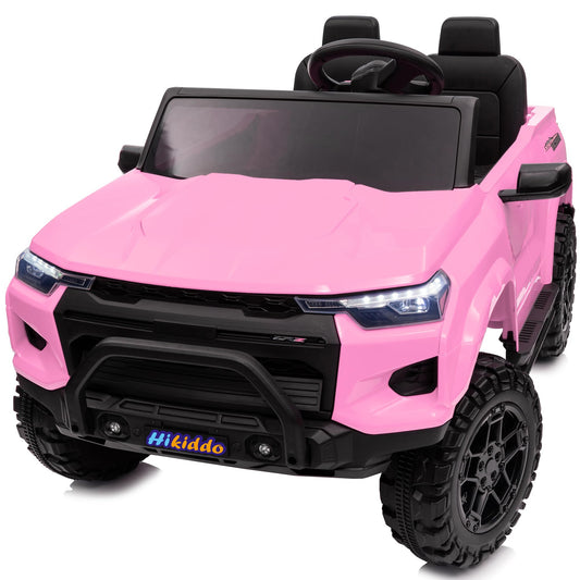 Hikiddo 24V 10Ah Ride on Toy for Big Kids, 4WD 2 Seater Electric SUV Kids Car to Drive w/Remote Control, 4x200W Motors - Pink