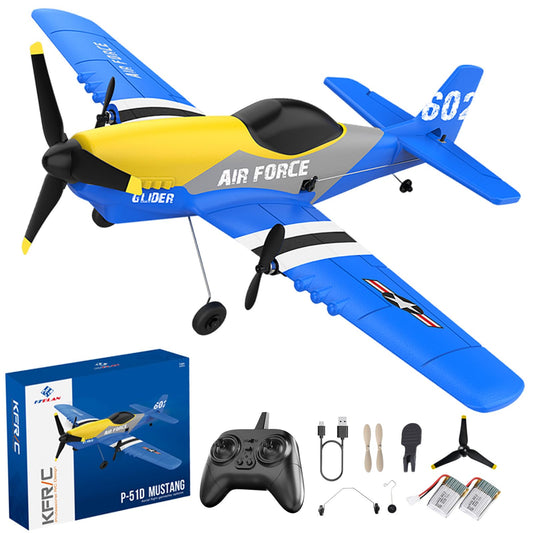 Toileum RC Plane Drone, 3 Channel RC Remote Control Airplane,2.4GHz with 2 Batteries 6-axis Gyro Stabilizer,Foam Airplanes Toy Planes for Kids Boys Adults,Easy Flying for Beginner.