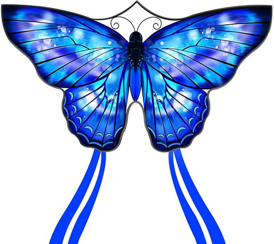 Mint's Colorful Life Butterfly Kite for Kids & Adults Easy to Fly, Large Single Line Kites with 300ft String Kite Handle