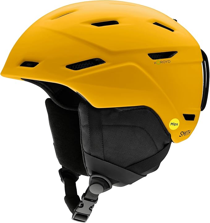 Smith Mission Helmet for Men ??Adult Snowsports Helmet with MIPS Technology + Zonal Koroyd Coverage ??Lightweight Protection for Skiing & Snowboarding