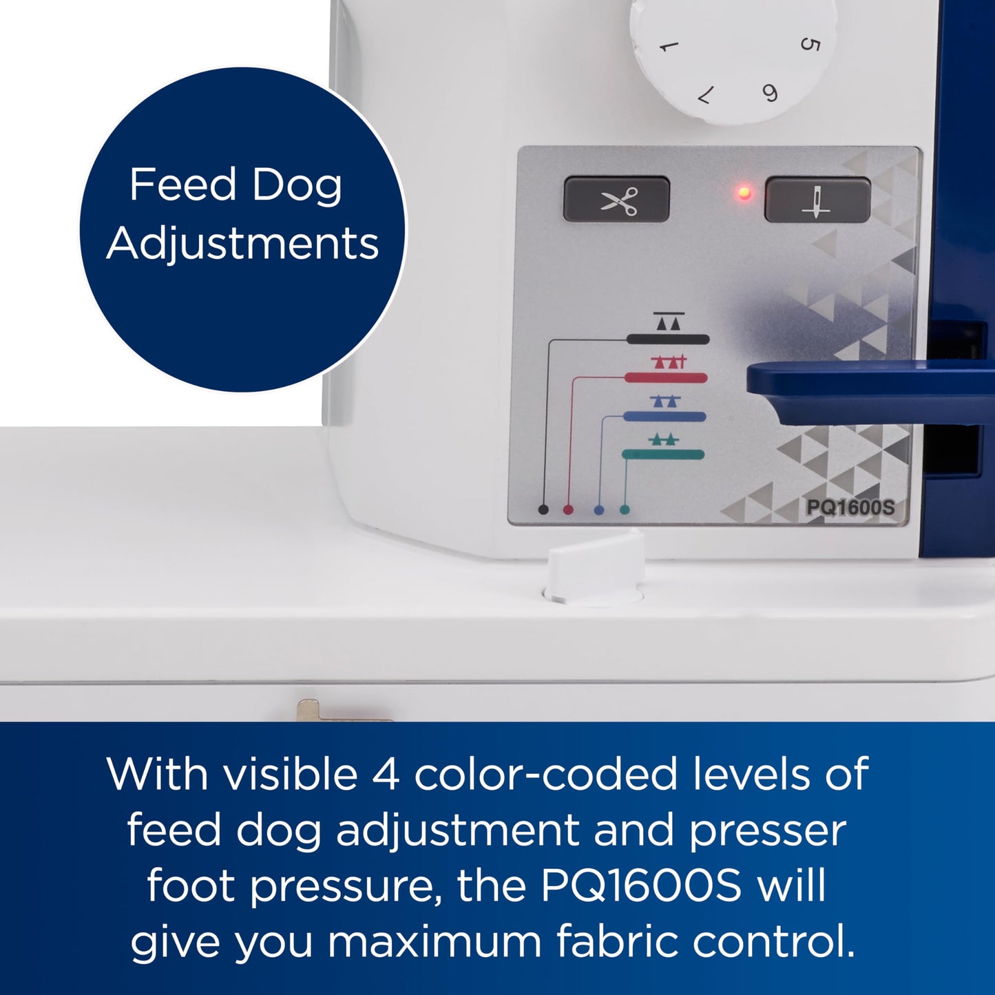 Brother PQ1600S High-Speed Straight Stitch Sewing & Quilting Machine