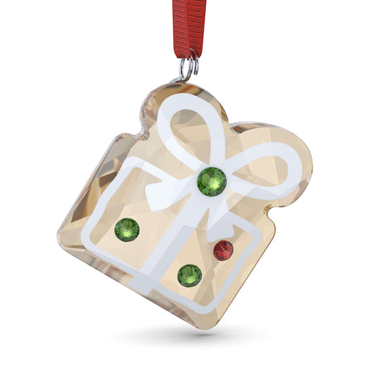 Swarovski Holiday Cheers Gingerbread Gift Ornament
