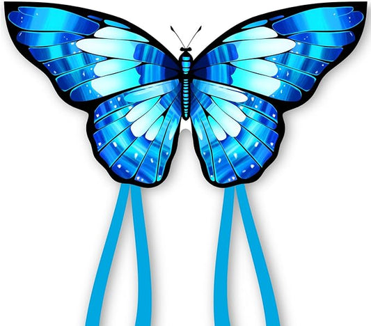 Xida Butterfly Kite for Kids & Adults, Easy to Fly, Ages 4-8, Large Kite with 300ft Handle, Perfect for Beach Trips