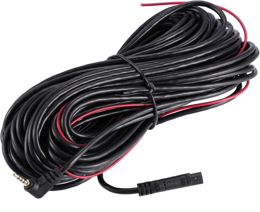 1pcs 5 15m 49.21Ft X AUTOHAUX Pin Dash Cam Rearview Backup Camera Reverse Extension Cord Car Recorder Cable Male