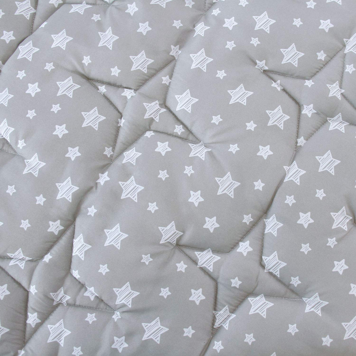 Hexagon Playpen Mat, Baby Playmat Fits Regalo Portable Play Yard 48 Inch and hiccapop 53" PlayPod Playpen, 6 Panel Playpen Mattress Non Slip Pad Mat