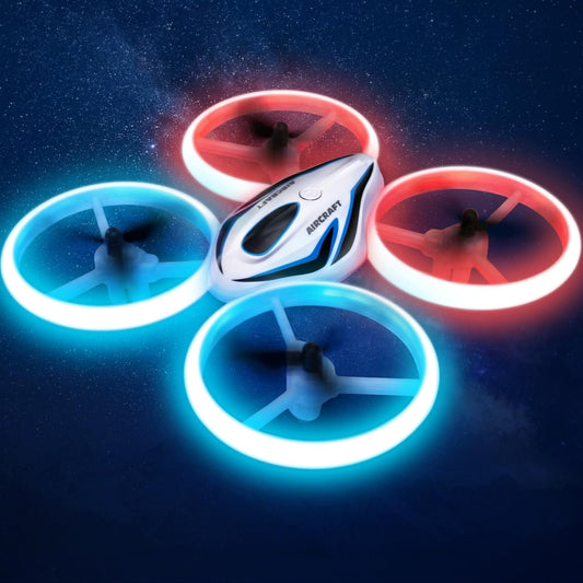 Drone for Kids & Adult, 3 Batteries 24 Min Flight Time, Anti-Collision RC Quadcopter with LED Light, Altitude Hold, Easy to Fly Kids Gifts for Boys & Girls Ages 14+