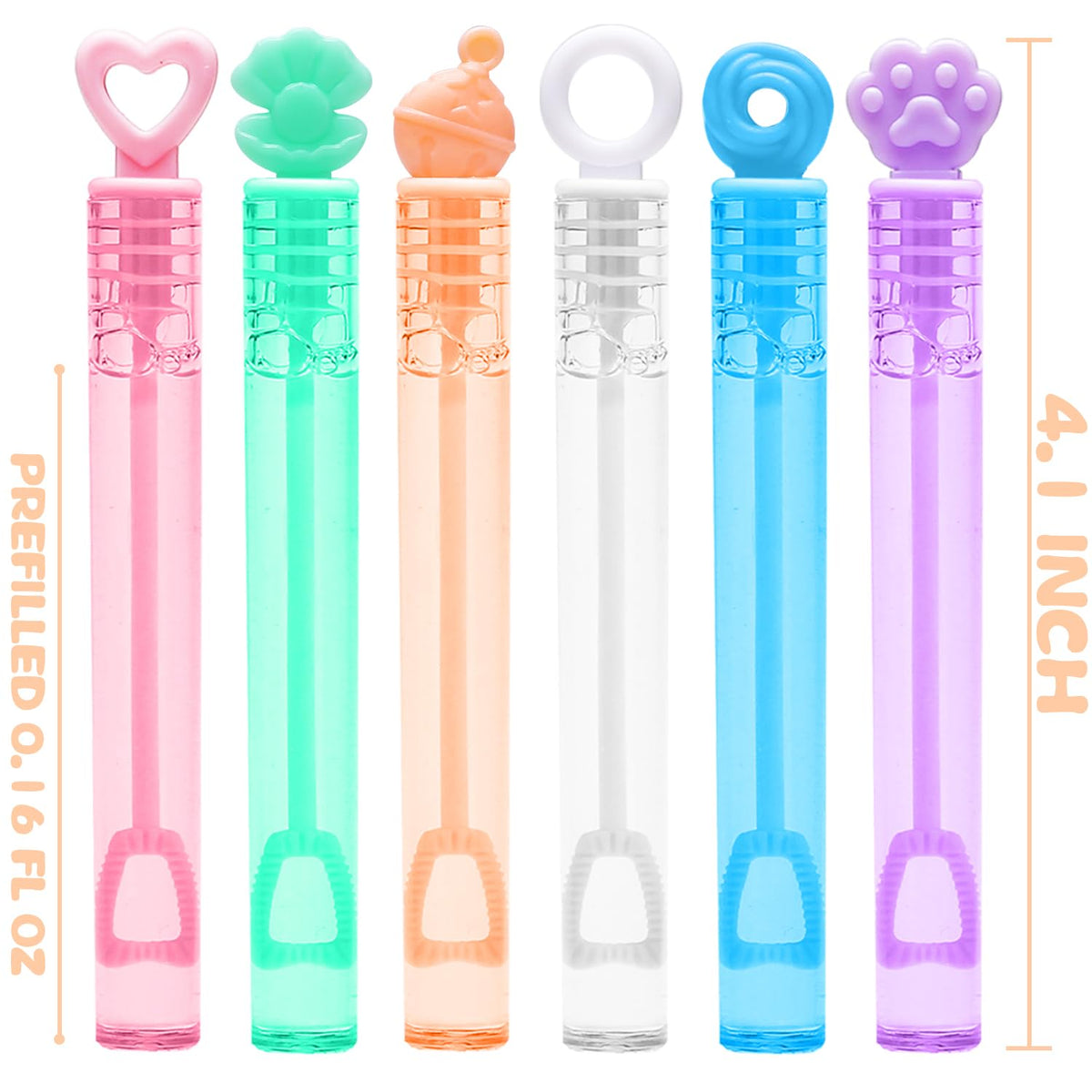 Kids Bubble Party Favors, 300 Pack Mini Bubbles Bulk with Gift Box, Pastel Bubble Wand Sticks for Party Toys, Birthday Supplies, Wedding Decorations, Carnival Prizes, Goody Bag Fillers Stuffers