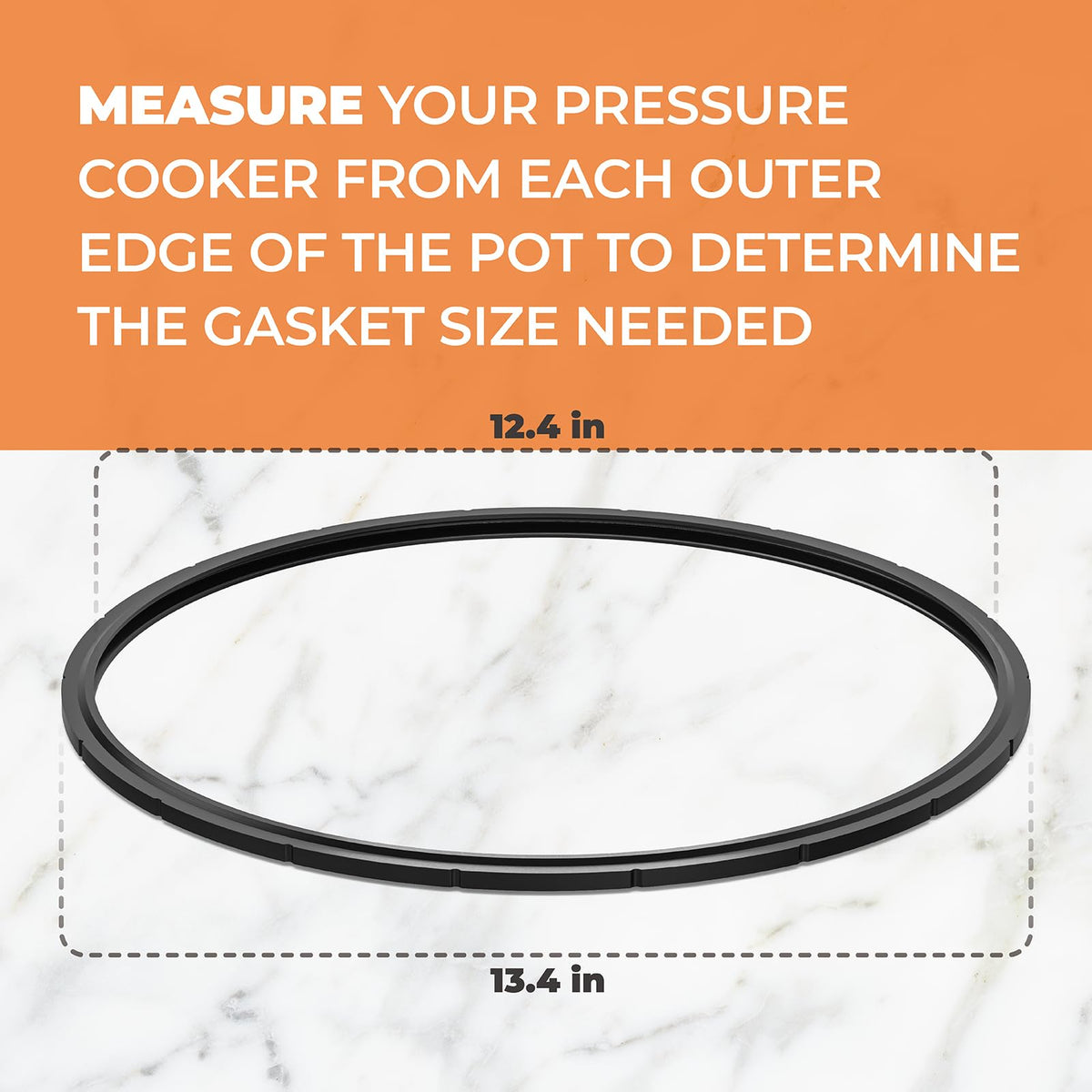 2Pcs 09985 Pressure Canner Sealing Ring Replacement for Presto 01745 01751 01755 01781 01782,Pressure Cooker Gasket Fits for Presto 16 18 23 Quart Cooker,Pressure Cooker Parts & Accessories