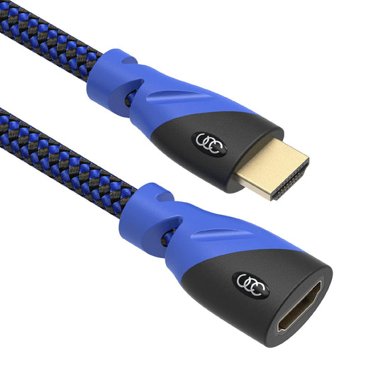 20 4k Ultra Clarity Cables High Speed HDMI Extension Cable - ft - Male to Female Connector HDMI Extender