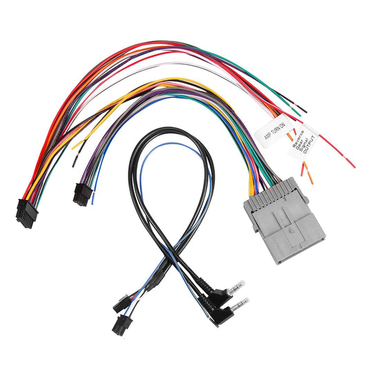 2000-2013 G Radio Wiring Harness Compatible with Select GM Vehicles Amplified Systems Model Car Wire Harness Install