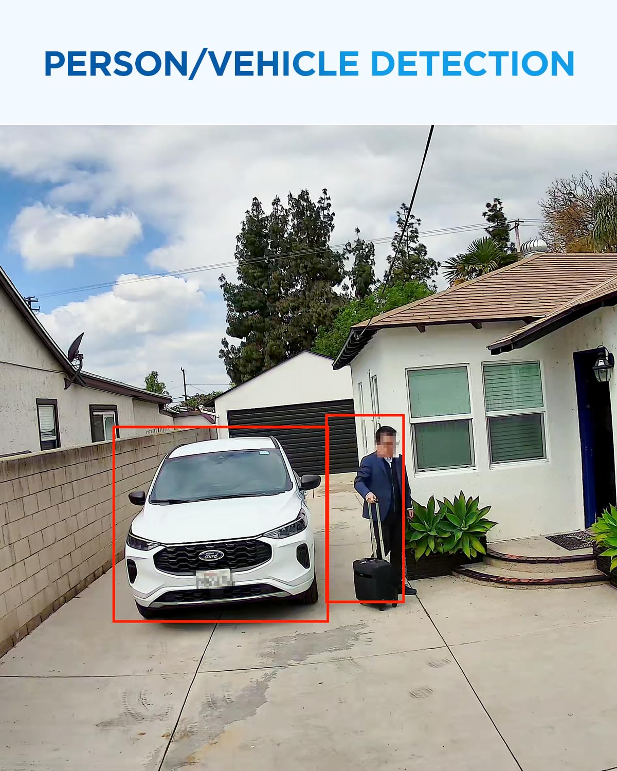 4COVR 4K PoE Security Camera System, 8X 8MP IK10 Vandal-Proof IP67 Dome PoE IP Camera, 8CH NVR 2TB HDD, AI Human Vehicle Detection & IR Night Vision, 24/7 Home Outdoor Recording, LY54AB8M0808