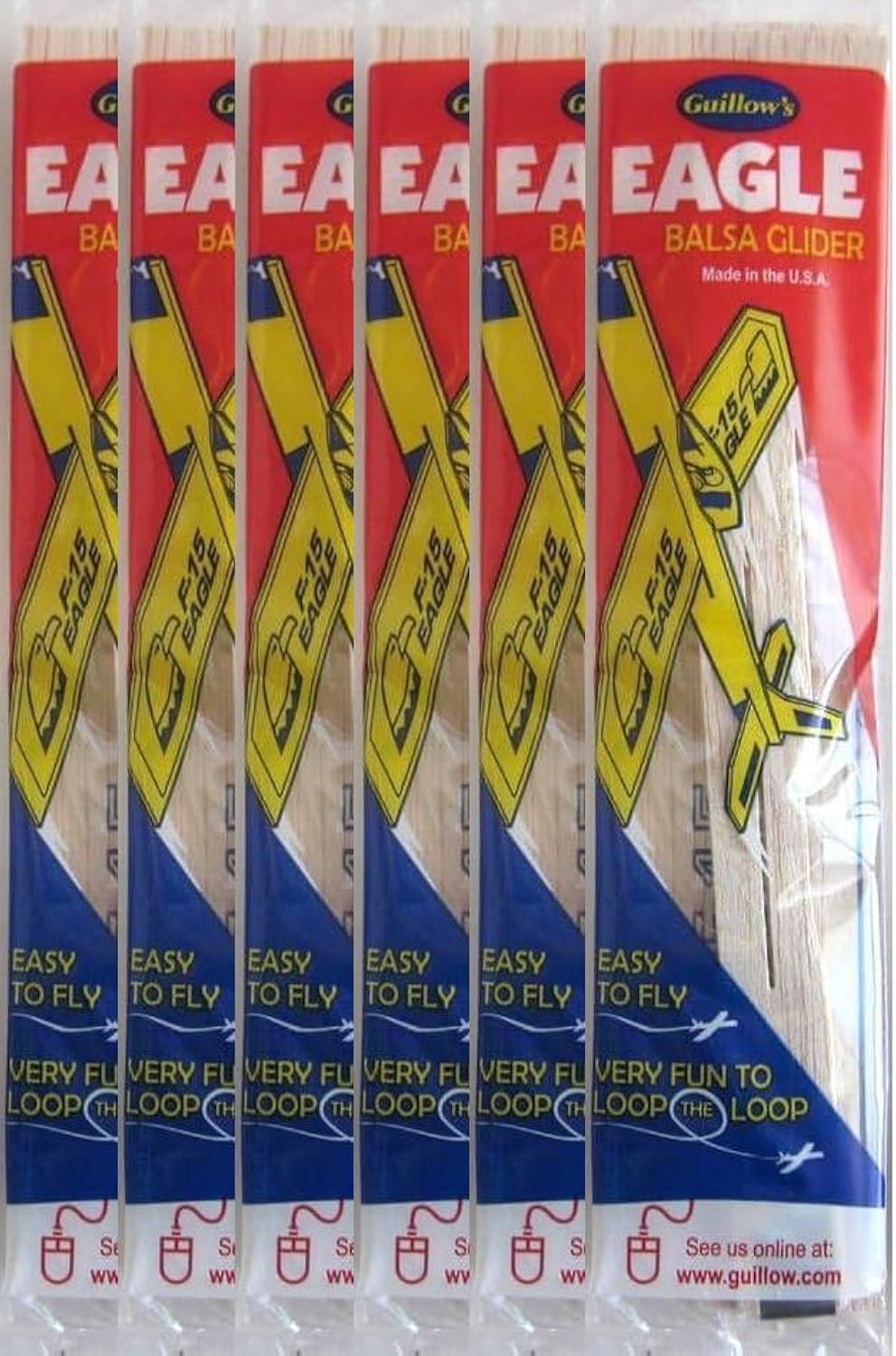 Eagle Balsa Wood Glider Plane