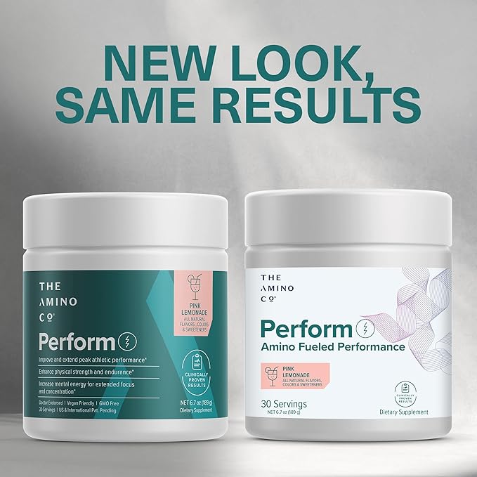??Perform Pre-Workout Powder with EAAs, Stevia-Sweetened Energy Support for Men & Women ??Pink Lemonade (6.7 oz)