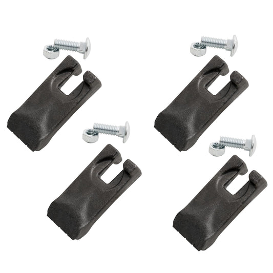 Carbide Auger Teeth, 134519 40/50 Tooth Size, Compatible with Pengo Aggressor Auger, Heavy Duty Replacement Digging Teeth- 4 Pack
