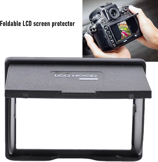 3.2in 5DIV 5DIII, Dpofirs Camera LCD Sun Shade Hood Viewfinder, Magnet Sunshade for, Outdoor Photography