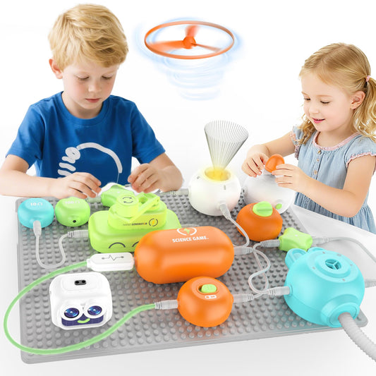 Science Kits for Kids - STEM Kits for Kid, Electronics Exploration Kit, Over 440 Projects, 16 Circuit Parts, STEM Toy Educational Gifts for Kids Boys Girls Ages 3 4 5 6 7 8 9 10 11 12