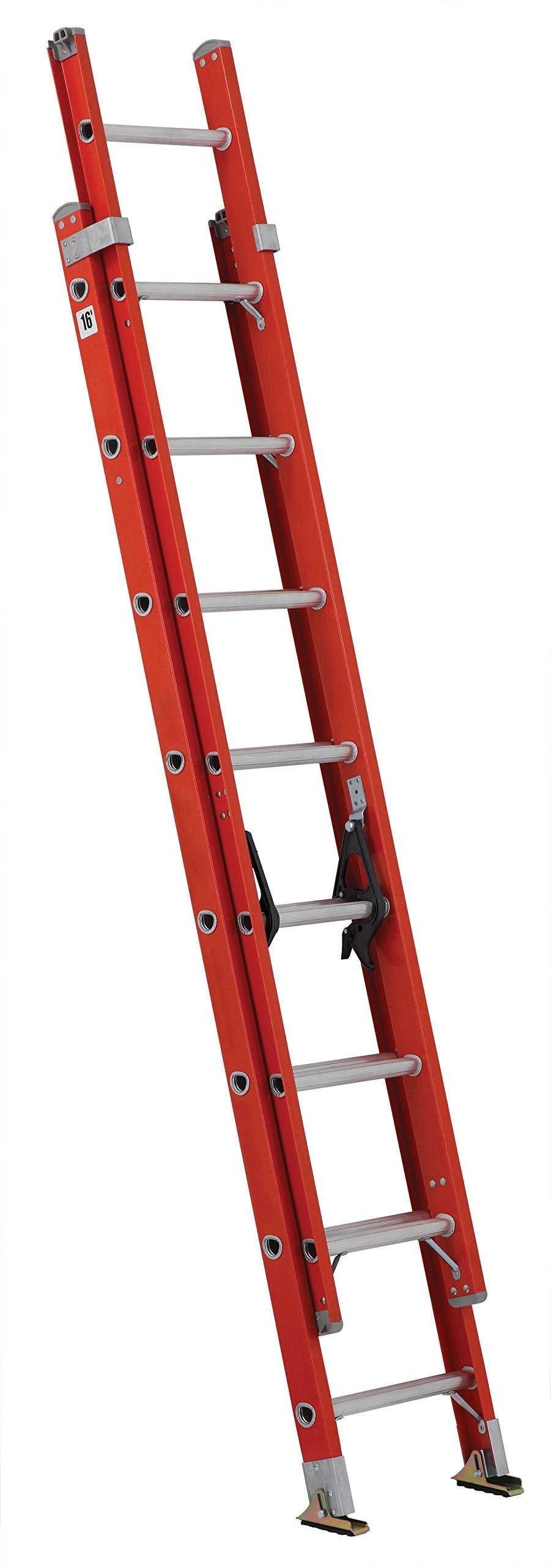Louisville Ladder 16-foot Fiberglass Extension Ladder, 300-Pound Load Capacity, Type IA, FE3216