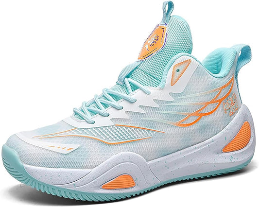 High Top Womens Mens Basketball Shoes Breathable Non Slip Outdoor Sneakers Comfortable Fashion Athletic Training Sport Shoes