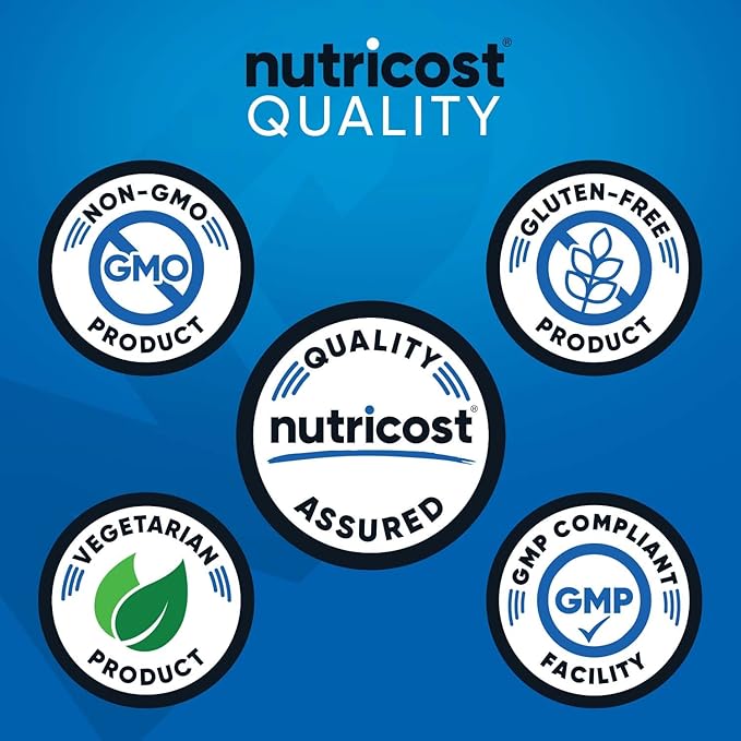 Nutricost BCAA Powder 2:1:1 (Pomegranate Guava, 30 Servings) - Branched Chain Amino Acids