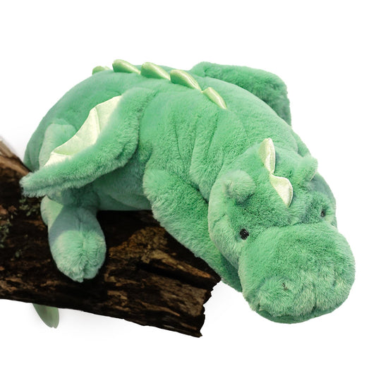 YOUBLEK 40In 5Lb Weighted Stuffed Animals,Cute Plush Dragon,Weighted Stuff Dinosaur Toy for Kids Adult Gift or Decoration (5lb, Green)