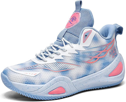 High Top Womens Mens Basketball Shoes Breathable Non Slip Outdoor Sneakers Comfortable Fashion Athletic Training Sport Shoes