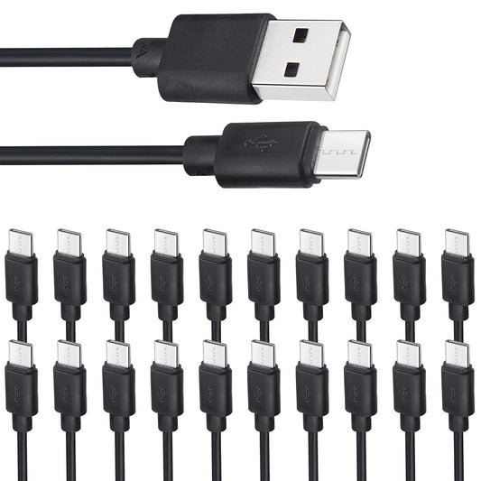 20-Pack, 3.3ft Multipack Smays USB C Cable Bulk Type C Charger Cord