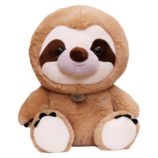 VSFNDB Sloth Stuffed Animal Sloth Plush Toy Large Cute Soft Cuddly Plushies Toys Fluffy Plushy Plushie Dolls Huggable Pillow Cushion Birthday Gifts for Girls Boys Kids Teens Adults Decors, 16.1Inches