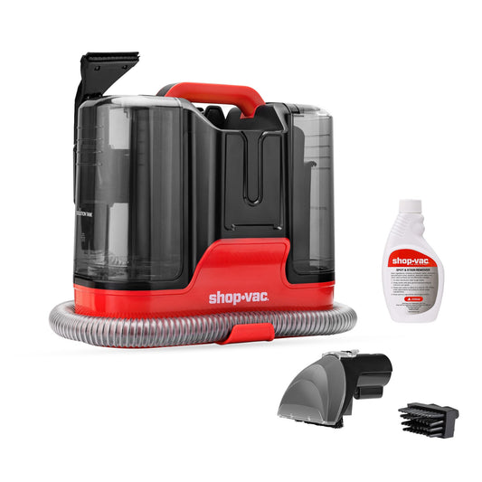 Shop-Vac Portable Carpet and Upholstery Cleaner Machine, Powerful Spot Cleaner for Pet Stains, Sofa, Rug, Mattress, Curtain and Window, Lightweight with One Cleaner Solutions