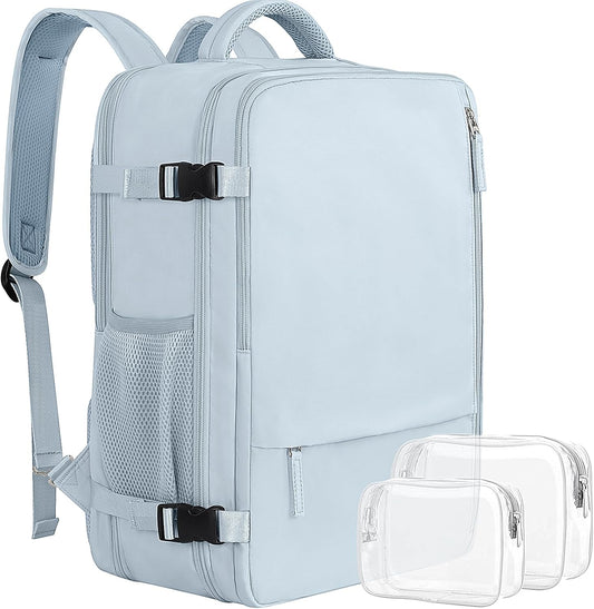 Backpack 17 Inch Sinaliy Large Expandable Travel for Men and Women, Laptop, Waterproof, Casual, College, Business