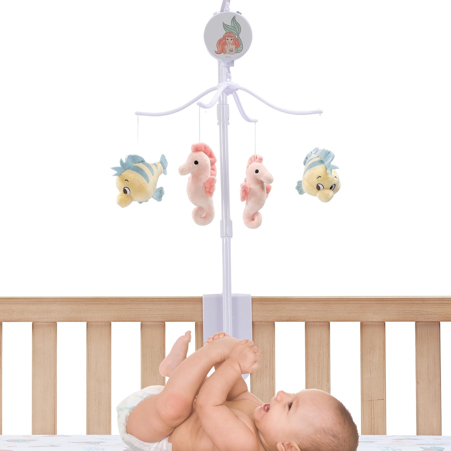 Bedtime Originals Disney Baby The Little Mermaid Musical Baby Crib Mobile Toy