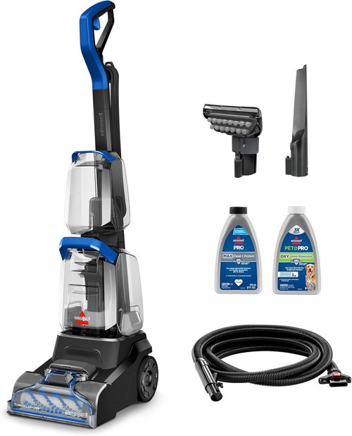BISSELL TurboClean PET - Powerful Upright Carpet & Upholstery Cleaner | Model 3948