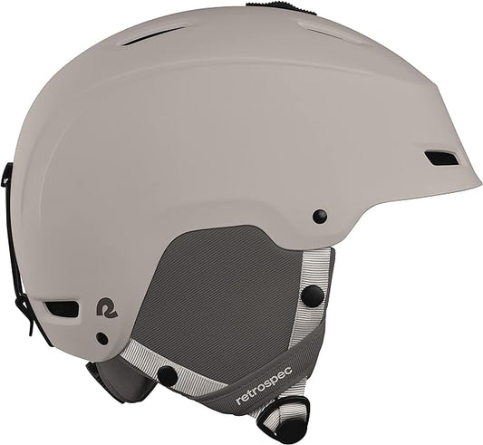 Retrospec Zephyr Ski Helmet - Snowboard Helmet for Adults & Youth - Adjustable Fit with Breathable Vents for Men, Women, Boys and Girls