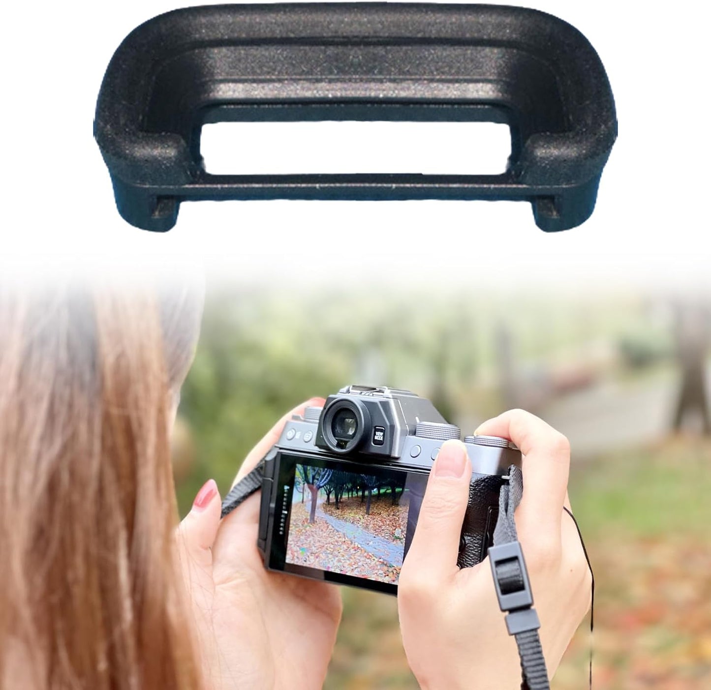 Fuhiueos A6700/A7CR/A7CM2 EP20 Camera Eyecup Protector for Viewfinder Protector Reducing Distractions for Viewfinder