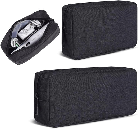 CAAORDKSO Electronics Accessories Case, Electronic Organizer Travel Cable Accessories Bag, Portable Waterproof Storage