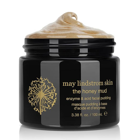 Enzyme and Acid Facial Pudding | Natural Cleansing and Masking | Raw Organic Honey, Silver, White Halloysite Clay, and Aromatic Plant Oils with Natural Exfoliating Acid | The Honey Mud | 100 ml
