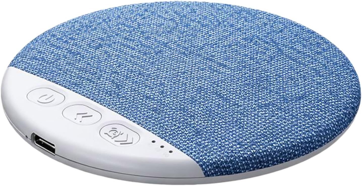 Generic 2026 New Portable Sleep Pillow Speaker, Wireless Bluetooth Pillow Speaker with White Noise Timer, Ultra-Thin