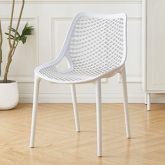 BK&MF Portable Indoor Stackable Dining Chairs Set of 4,Plastic Kitchen Chairs Lightweight Commercial Event Chair Oversize for Wedding Party Picnic,D,53x82cm(21x32inch)