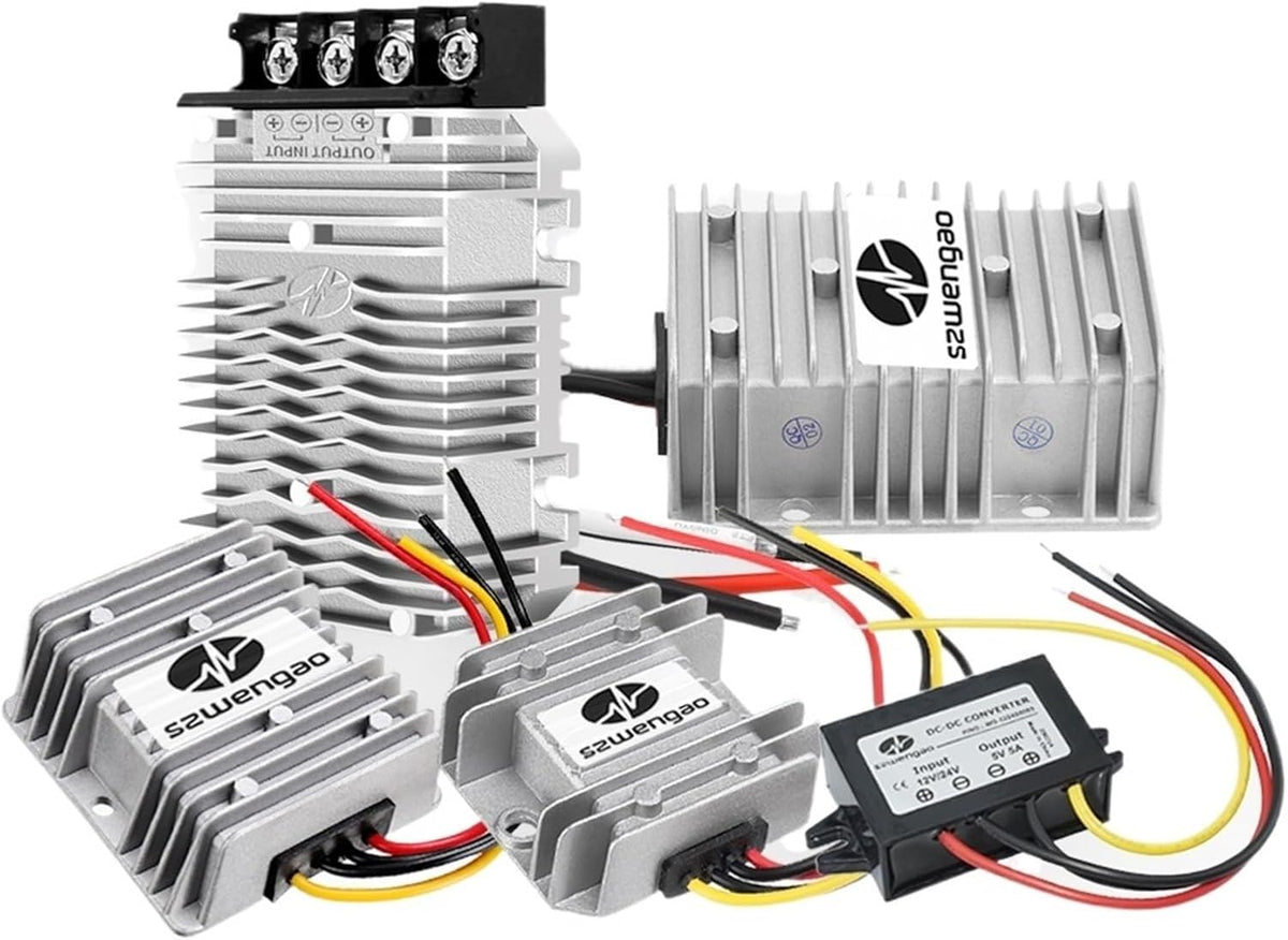 JILWGVUWZ 12V 24V 5V 3A 5A 10A 15A 20A 30A 40A 50A 60A 300W Toys(5A) DC Buck to Step Down Power Converter Car Voltage