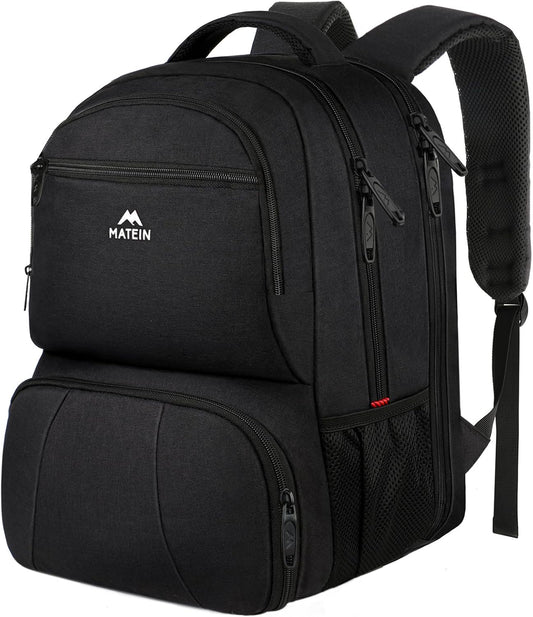 Backpack 18 Inch Backpack pack MATEIN Lunch for Men, Large Insulated Cooler with Lunch Compartment, Water Resistant