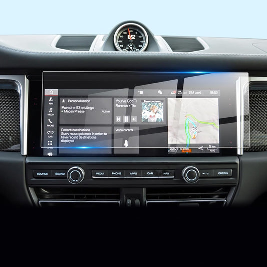 2019-2024 2025 10.9-Inch LFOTPP Compatible with Macan Screen Protector Porsche Macan [Base/T/S/GTS] Glass Infotainment