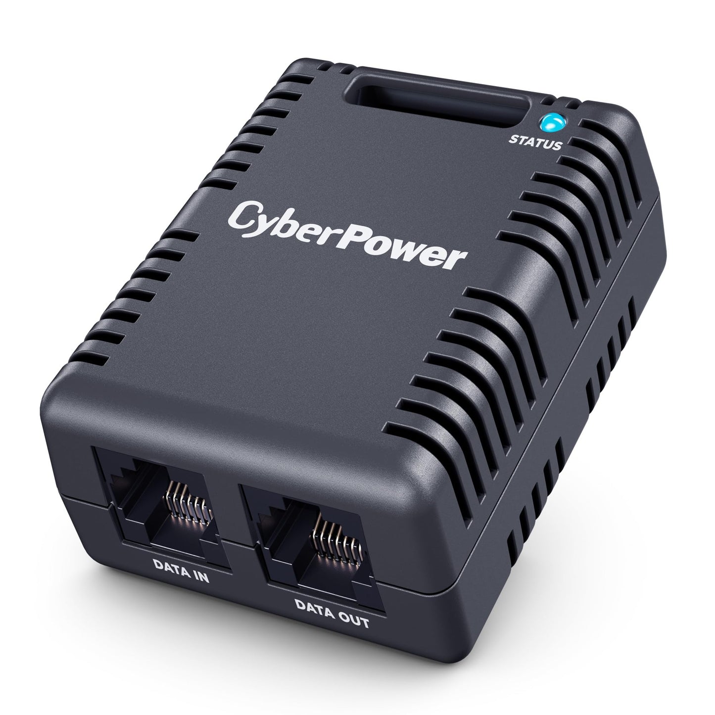 CyberPower SNEV001 Environmental Sensor, Monitors Temperature & Humidity, 12V RJ45 Ethernet Ports, 10ft Cable, Compatible with RMCARD205/305, Black