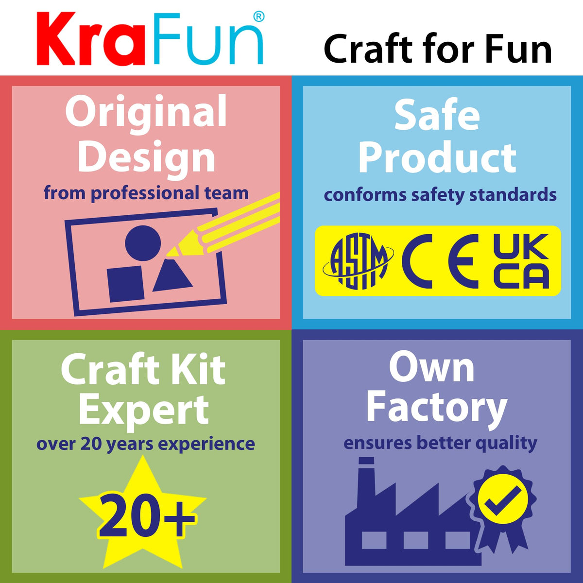 KRAFUN Sewing Kit for Kids Age 7 8 9 10 11 12 Beginner My First Art & Craft, Includes 3 Stuffed Animal Dolls Teddy, Raccoon and Owl, Instructions & Plush Felt Materials for Learn to Sew, Embroidery