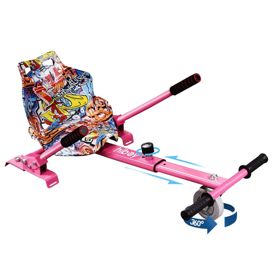 Hiboy HC-01 Hoverboard Kart Seat Attachment Accessory for 6.5" 8" 10" Two Wheel Self Balancing Scooter