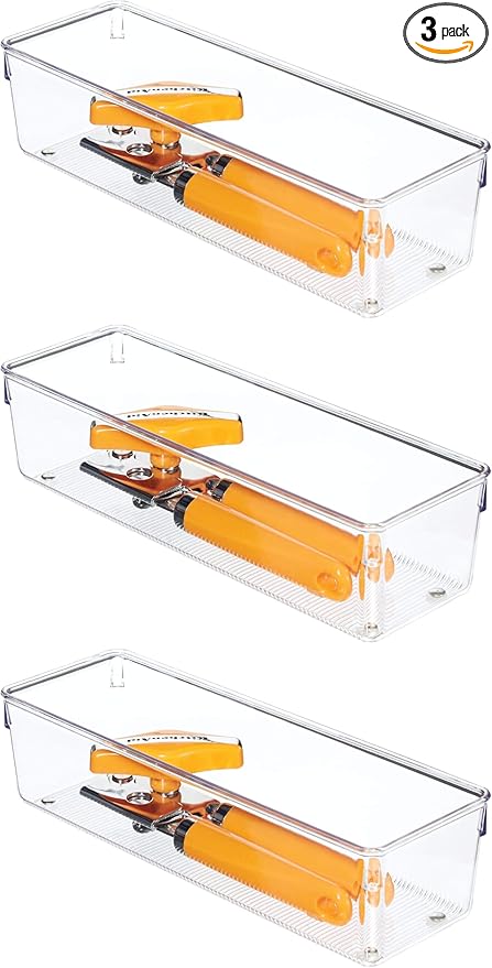 iDesign - 52930 EMW6134167, Medium, Clear (Pack of 3)