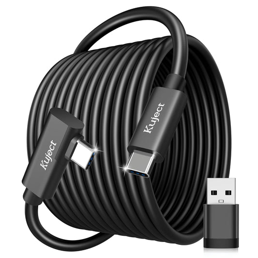 20FT 3S/3, 2/Pro, 4, Headset 3.0 Kuject Link Cable Compatible for Quest Quest Pico VR Accessories Cable for Rift