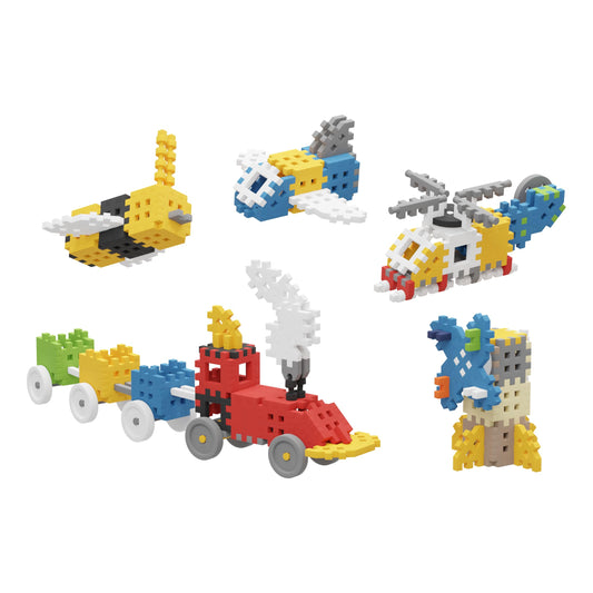Marioinex Mini Waffle Blocks Constructor Expert 301 Piece Set – Interlocking Building Block with Storage Bag – STEM Educational Toy for Kids Ages 3+ – Creative Gift for Boys and Girls