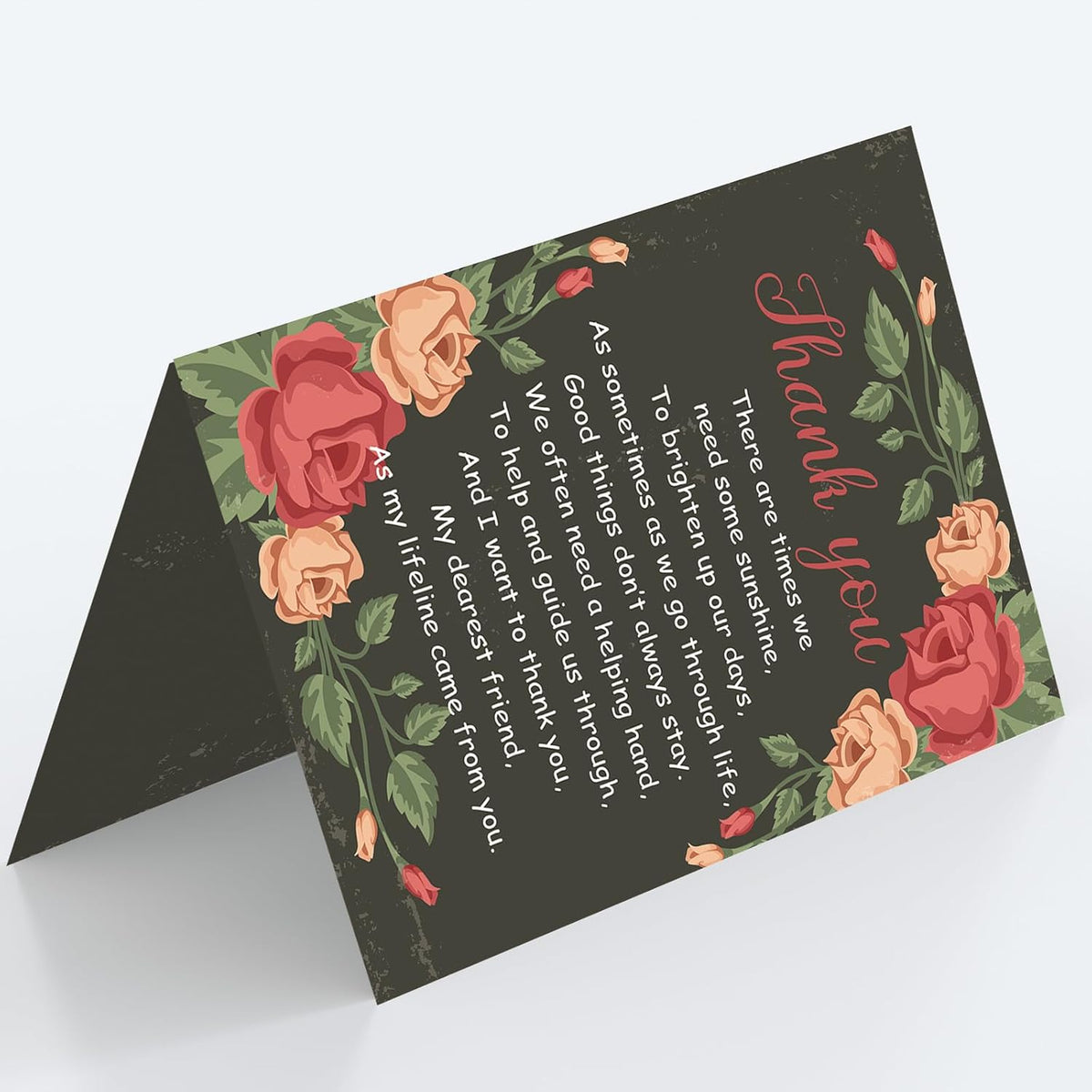 Skiennix Thank You Cards - Elegant Envelopes for Men, Women & Teachers | Perfect Graduation & Holiday Gifts